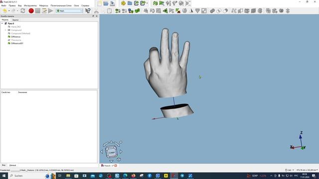 FreeCAD.#66. Верстак "Mesh" (Сетки). Масштабирование, подрезка и разделение STL на части. OpenSCAD смотреть онлайн