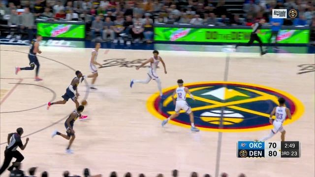 Toyota Game Recap: Thunder 107 - Nuggets 113 смотреть онлайн