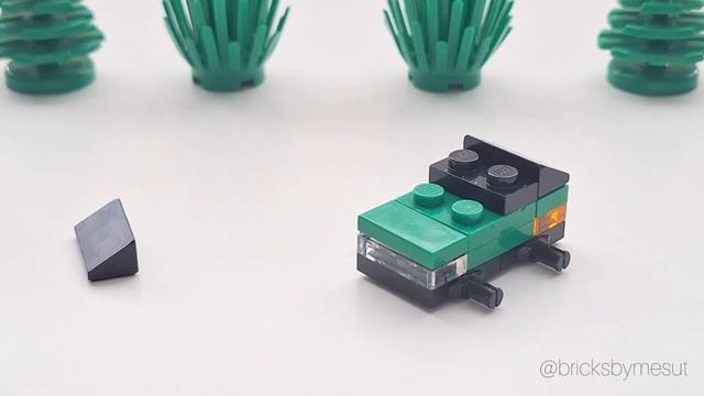 LEGO Yeşil Spor Araba Yapımı / How to Build a LEGO Green SUV, Step by Step? смотреть онлайн