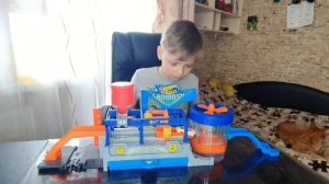 Мега Автомойка Хот Вилс!!! Hot Wheels!!!