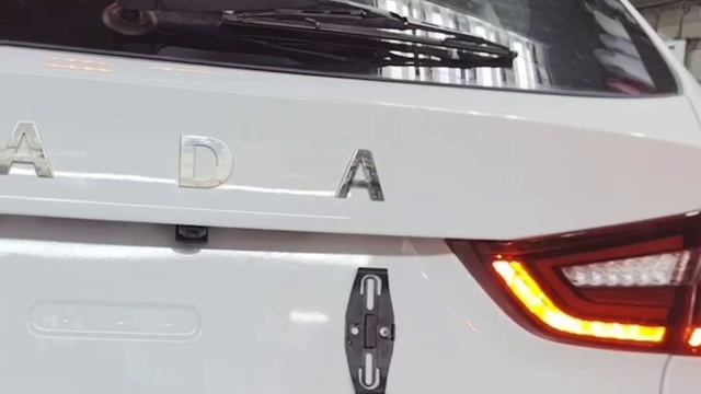 Защита камеры от грязи на лада Веста