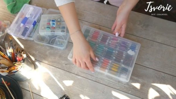 My workplace / Materials for work / Моё рабочее место / Материалы для работы / DIY TSVORIC