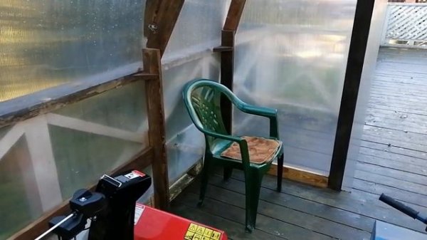 гараж для снегоуборщика и мотобуксировщика