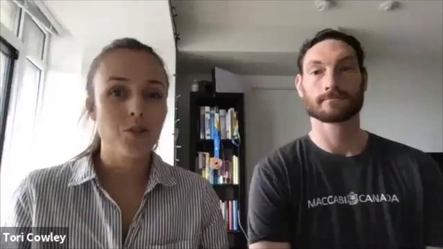 Maccabi Canada Webinar: Dr. Tori Cowley And Josh Binstock