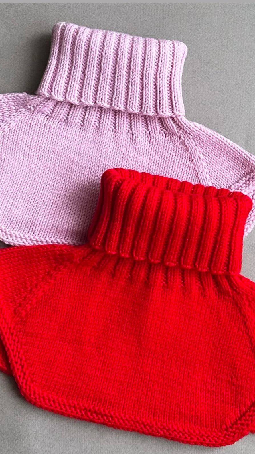 Связать самостоятельно такую замечательную тёплую манишку для вашего малыша... смотреть онлайн