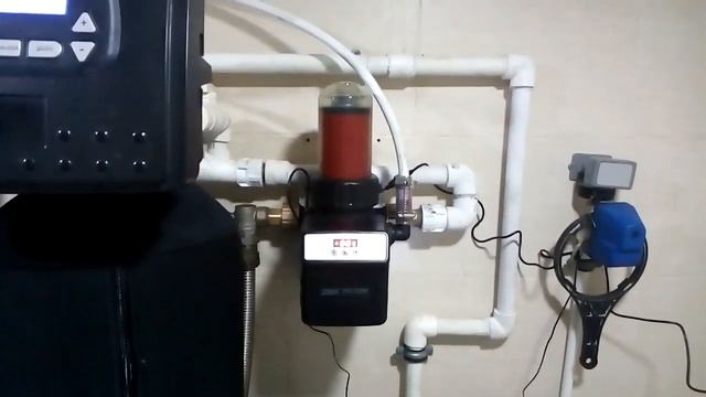 Установка самопромывного фильтра механической очистки RunXin смотреть онлайн