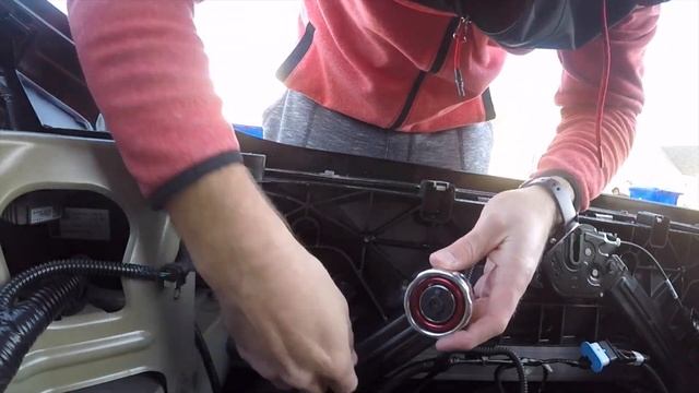 Tesla Homelink (Garage Door Opener) Installation