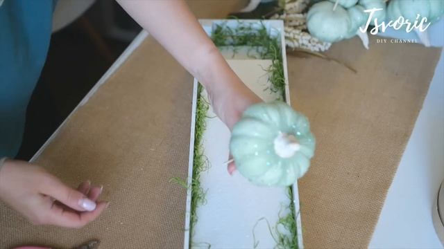Осенняя композиция в ящике своими руками / DIY TSVORIC смотреть онлайн