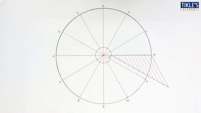 HOW TO DRAW AN ARCHIMEDEAN SPIRAL IN ENGINEERING GRAPHICS AND DRAWING SOLVED PROBLEM 7 смотреть онлайн