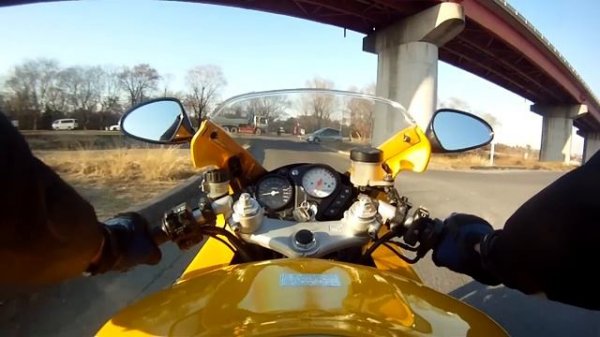 Honda VTR1000F test ride