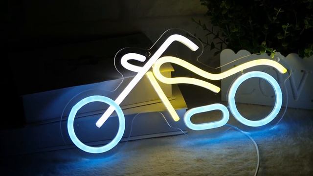 Dirt Bike Neon Sign | Affordable Neon Sign For Your Man Cave | Get Yours Today! смотреть онлайн