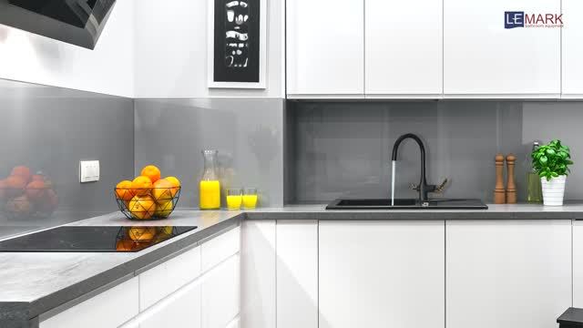 Смеситель для кухни с подключением к фильтру с питьевой водой LEMARK URSUS LM7261BLR смотреть онлайн