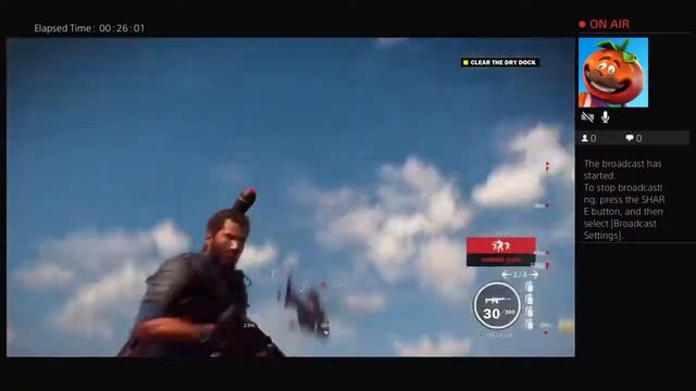 Just cause 3 die everyone black hand