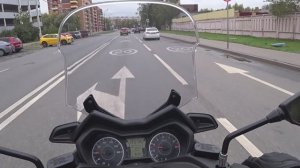 10. Yamaha x-max 250. Вторая покатушка на таком скутере.
