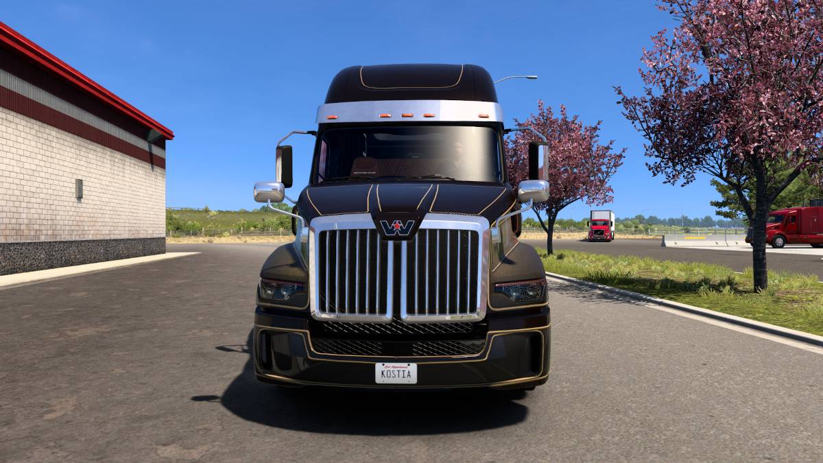 Рейс Айдахо-Фолс - Town Square в American Truck Simulator. смотреть онлайн