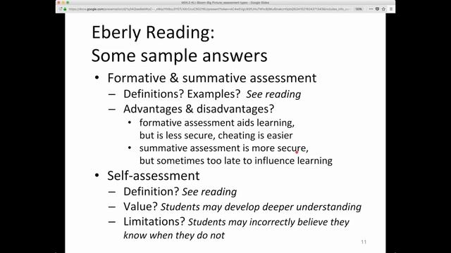 e-Learning Engineering CMU Africa: BACKWARD DESIGN assessment design Eberly Readings смотреть онлайн
