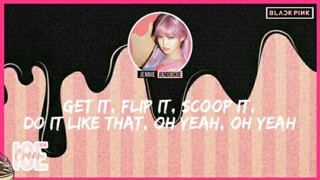 BLACKPINK X SELENA GOMEZ - Ice Cream (Lyric Video)