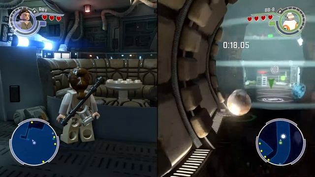 À bord du Faucon Millenium ! Lego Star Wars Coop #3 ❂ ΞNΩSΞ смотреть онлайн