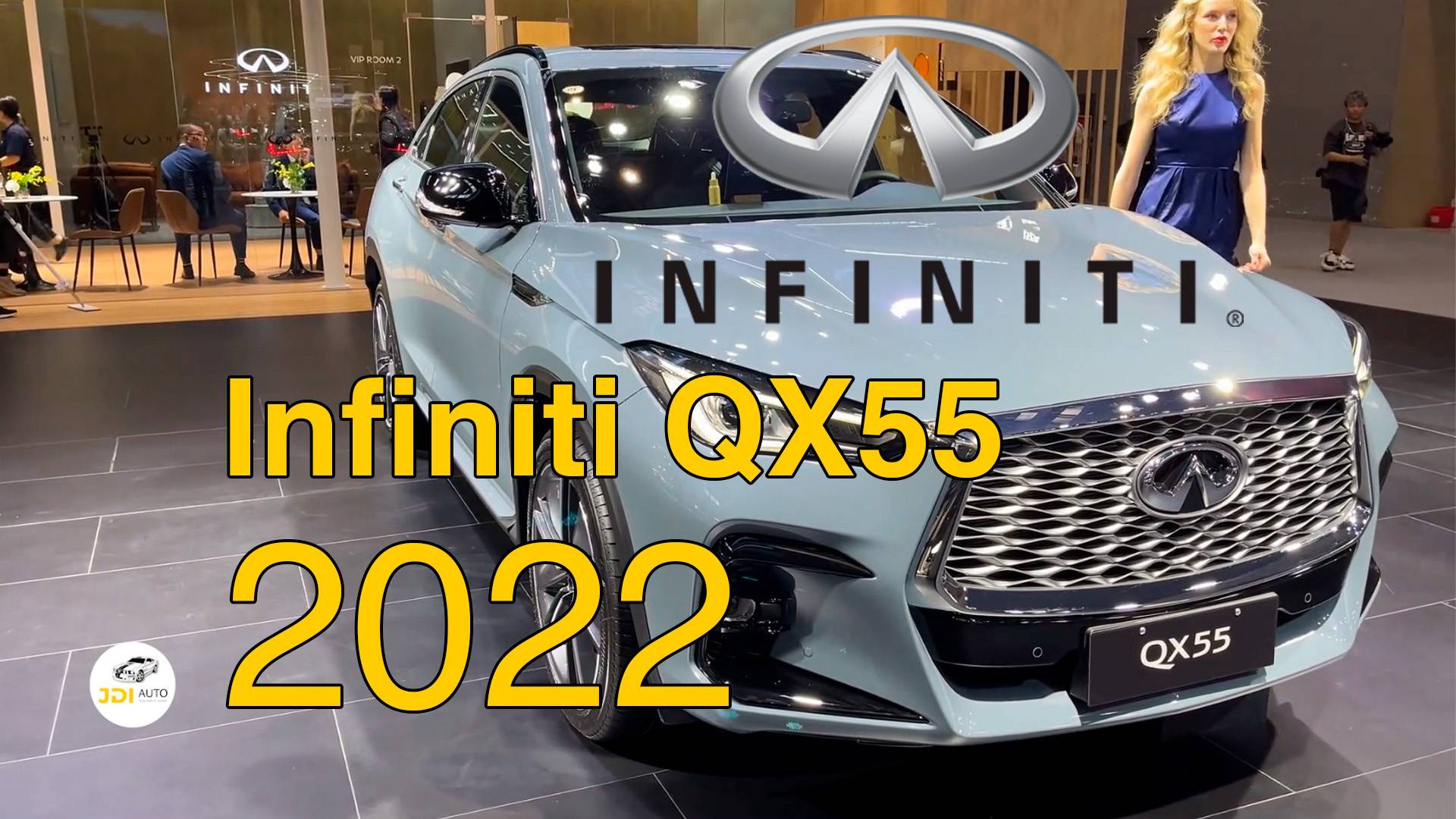 Infiniti QX55 2022г. Видео обзор. смотреть онлайн
