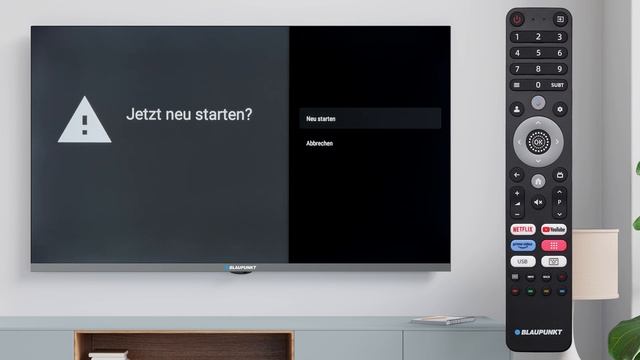 Starten Sie das TV-System neu. BLAUPUNKT FBG5000, FBG5010, UBG6000, QBG7000, QBG7500, QBG8000 смотреть онлайн