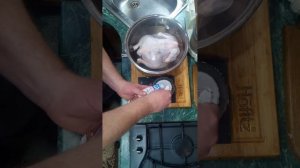 Маринад для курицы. Горячее копчение. Классика.