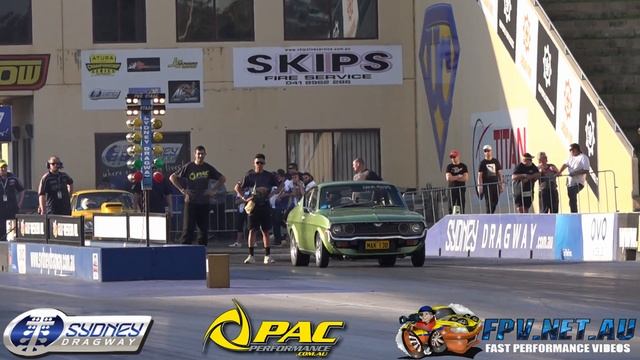 MAK13B PAC PERFORMANCE RX4 COUPE 9.84 @ 140 MPH смотреть онлайн