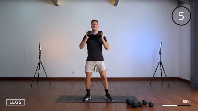 Oliver Sjostrom - 30 Min FULL BODY DUMBBELL Workout - Strength Training At Home