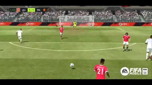 FiFa mobile 22 Hazard "гол в 3 касания" смотреть онлайн