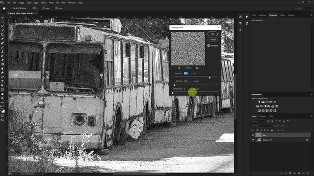 Эффект пленочного зерна в фотошопе | Секреты и Уроки Фотошопа №30| Фото Лифт смотреть онлайн