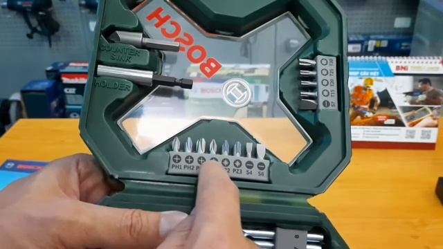 Bộ mũi khoan và vặn vít X-line 34 món của BOSCH ở Biên Hòa, Đồng Nai. смотреть онлайн