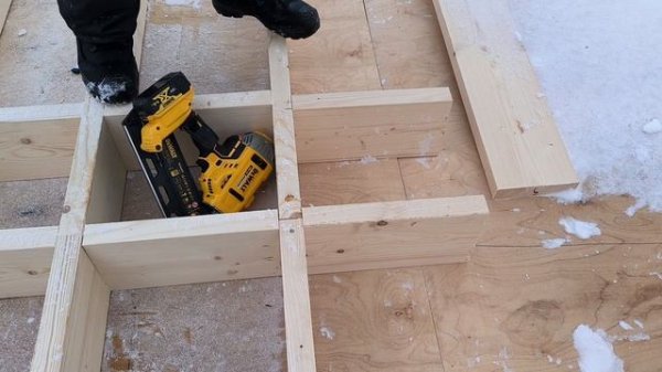 Плита в каркасном доме