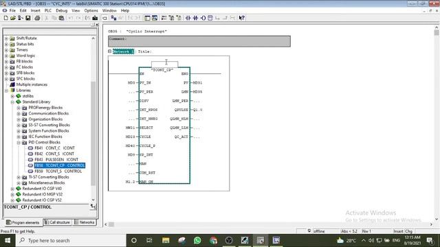 LAB10 , FB58 TEMPERATURE CONTROLLER ,T_CONT ,SEMATIC S7 , LADDER LOGIC BASIC , INDUSTRIAL AUTOMATIO смотреть онлайн