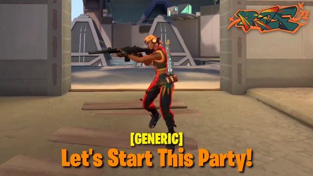 Valorant - All Agent barrier Drop Voice lines смотреть онлайн