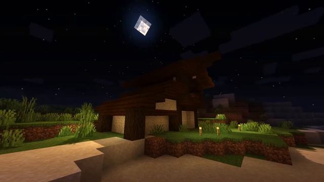 Простой стартовый домик для выживания в Майнкрафт в первый час игры + лодочная и небольшая ферма. смотреть онлайн