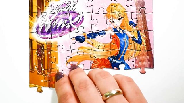 Клуб Винкс - Школа волшебниц - собираем пазлы для детей - Winx Club Puzzle смотреть онлайн