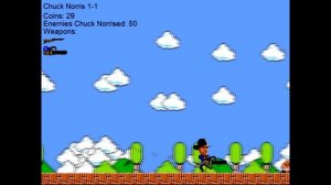 Chuck Norris Mario - Gameplay "HD"