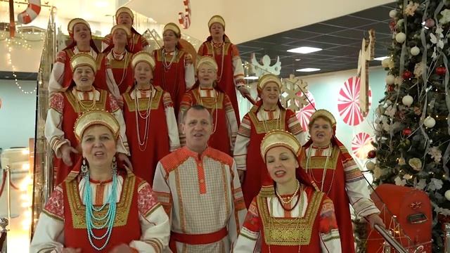 (12+) Хор русской песни «Ивушки» с песней «Зима» смотреть онлайн
