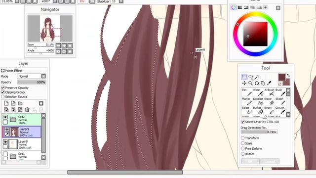 【Speedpaint】Last cry of the day - Drawing process (Paint Tool Sai) смотреть онлайн