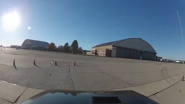 Dodge Omni GLHS Rantoul Autox 11-9-2013 Last Cone Standing III