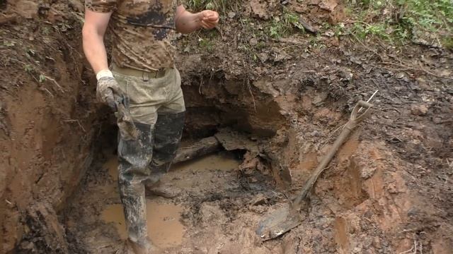 СЕРЕБРО В БЛИНДАЖЕ! / OLD SILVER IN WEHRMACHT DUGOUT!