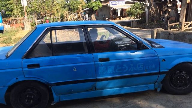 Nissan Sunny 1988 model exhausted sound смотреть онлайн