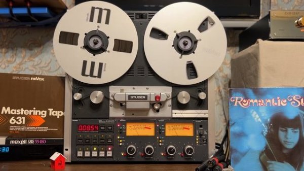 Studer A810. Ск. 19. Пишем Ken James - Romantic strings LP