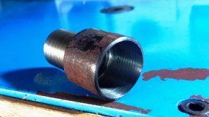 Втулка переходная для бензогенератора  на токарном CJM-360.