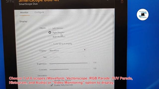 Blackmagic SmartScope Duo : How to setup and display the scopes in the Smartcope Duo 4K. смотреть онлайн