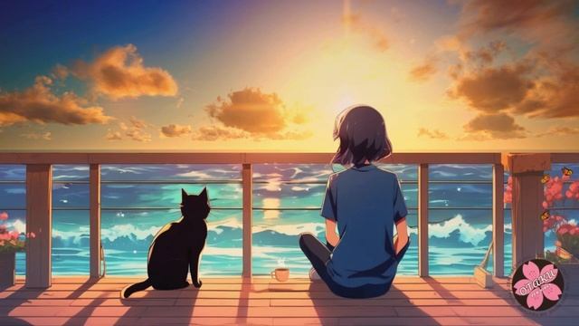 🌊🎶Океанские вибрации акустических повторяющихся мелодий 🧘♂️✨ Фокус и релакс без рекламы смотреть онлайн