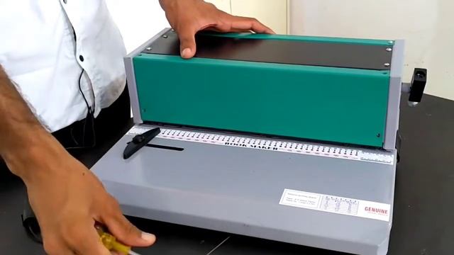 GENLAM A4 12inch Spiral Binding Machine 39 4mm Holes with Puch Capacity 10 Sheets (Metal Body) 🔥 смотреть онлайн