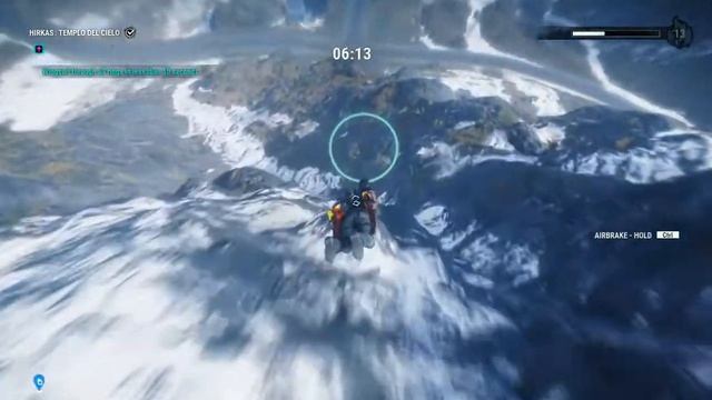 Just Cause 4 - Wingsuit through all rings in less than 10 seconds - Hirkas Templo Del Cielo смотреть онлайн