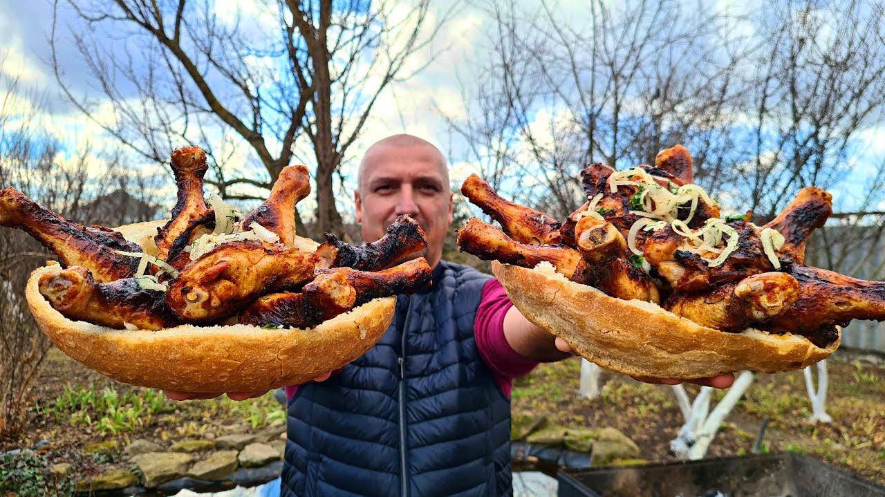 Шашлык из курицы - Маринад для шашлыка из курицы смотреть онлайн