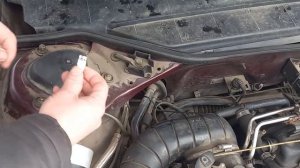 Замена лампочки передних габаритов Ауди с4 А6