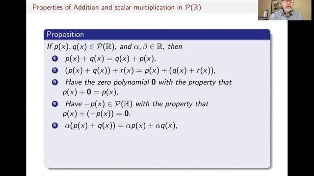 LA4 Polynomials, as an example of a vector space смотреть онлайн